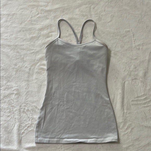 lululemon athletica Light Gray Racerback Tank Top - Picture 4 of 9